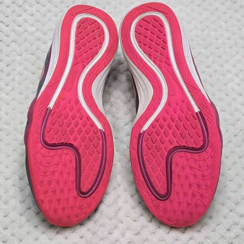 Nike 2015 Dual Fusion TR 3 #724812-005 Women's Size 8‎ Gray Pink Running Shoes